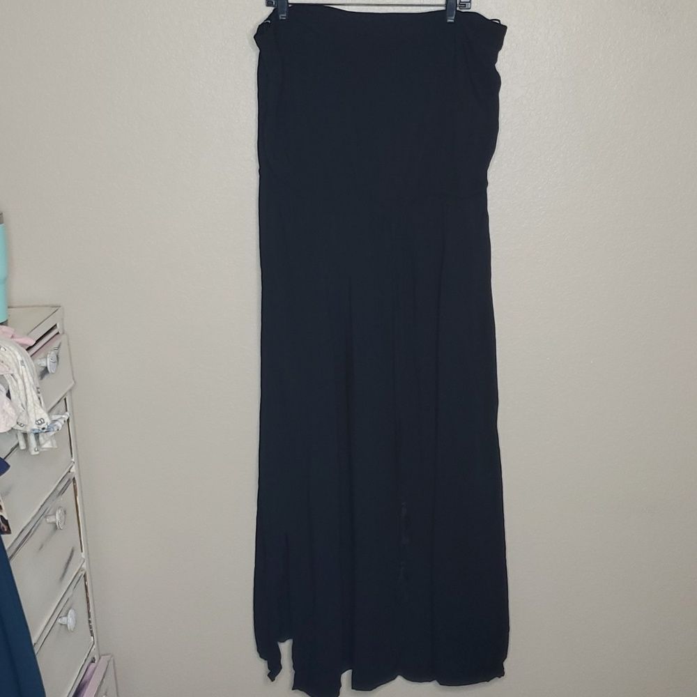 New City Chic Black Maxi Dress S 16